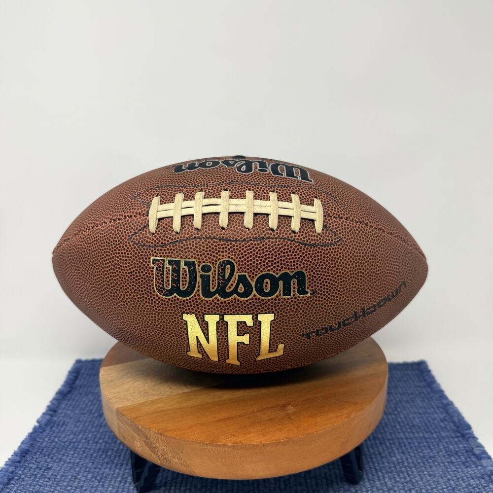 Wilson NFL Full Size Bronze Series Autograph or Play Football WTF1695